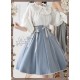 Faeries Daffodil Weather Forecast Brushed Fabric Edition Corset Skirt(Reservation/4 Colours/Full Payment Without Shipping)